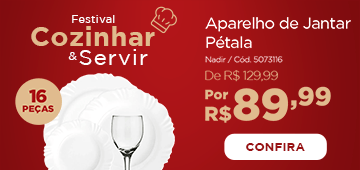 Aparelho de Jantar Pétala