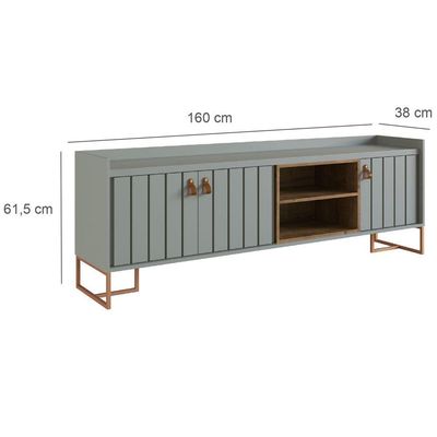 Rack Trendy 160 Cm Verti-woodmel
