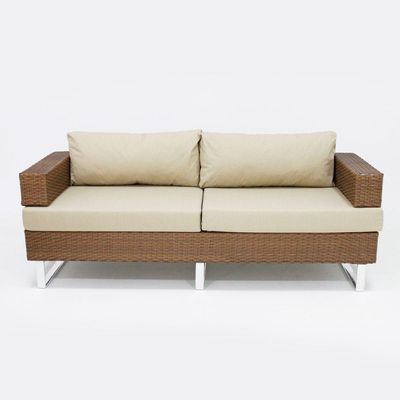 Conjunto De Sofá Completo Modelo Begônia Marrom