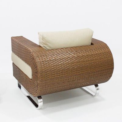 Conjunto De Sofá Completo Modelo Begônia Marrom