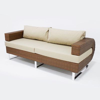 Conjunto De Sofá Completo Modelo Begônia Marrom