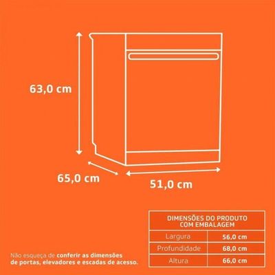Lava Louça Brastemp 8 Serviços 5 Programas De Lavagem Blf08bbbna Branco 127 V