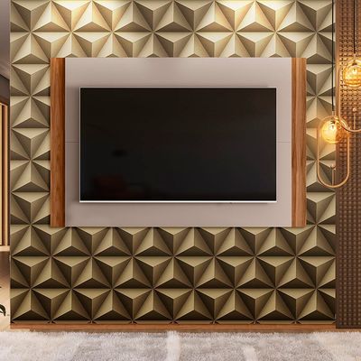 Painel Extensivo para TV até 60 Mobler Fresno Grigio/Cinamomo