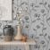 Papel de Parede Up To Date Floral Branco 34802