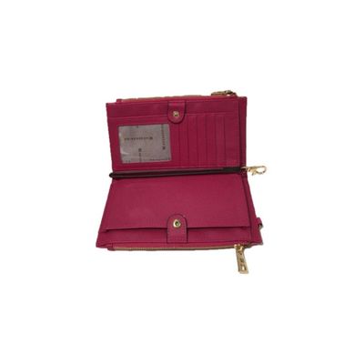 Carteira WJ Grande Monocolor - Pink