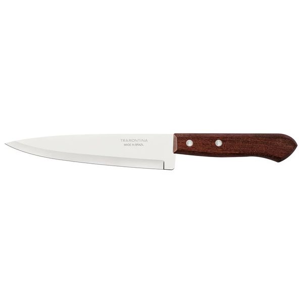 Faca de Cozinha Tramontina Dynamic em Inox com Cabo de Madeira 7