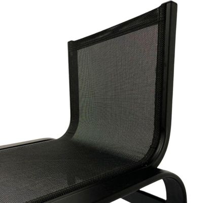 Banqueta De Alumínio Para área Externa Banco Para Balcão Bar Preto Preto