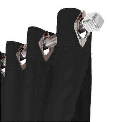 Cortina Sala E Quarto 6,50x2,60 Tecido Blackout Ana Preto