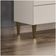 Cristaleira 02 Portas Com Vidro 02 Gavetas Liz Henn Off White Com Nature