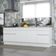 Kit 2 Balcões Gabinete Pia 150Cm E Cooktop 70Cm Branco