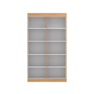 Armário Multiuso Milão 4 Portas E 8 Prateleiras - Cinnamomo Cinnamomo