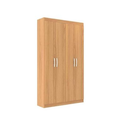 Armário Multiuso Milão 4 Portas E 8 Prateleiras - Cinnamomo Cinnamomo