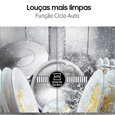 Lava-Louças Samsung Inox 14 Serviços 110V Dw60C7050Fs-Az 110V