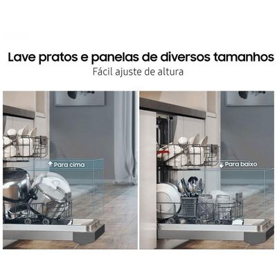 Lava-Louças Samsung Inox 14 Serviços 110V Dw60C7050Fs-Az 110V