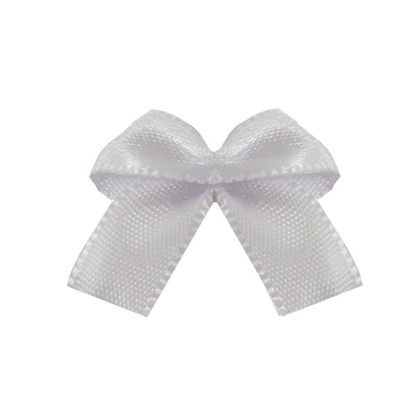 Aplique Laço 10mm com 50 Unidades Branco