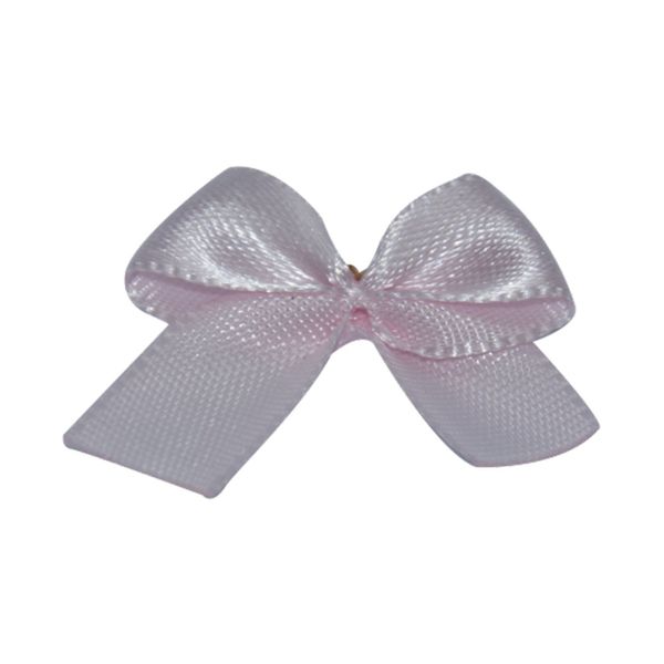 Aplique Laço 10mm com 50 Unidades Rosa Bebê