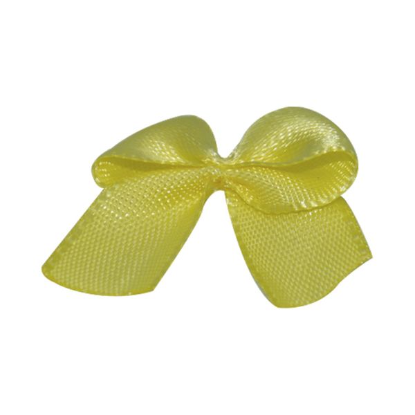 Aplique Laço 10mm com 50 Unidades Amarelo