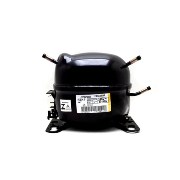 Compressor Embraco 1/10 R134A EM30HHR W10393801 - 220 Volts Compressor Embraco 1/10 R134A EM30HHR W10393801 - 220 Volts