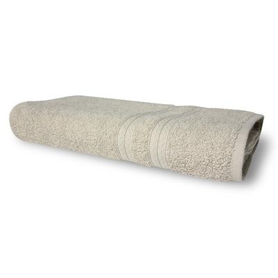 Kit Com 6 Toalhas Banho 430g/m² Grande Grossa 80x150cm Itália Soft Bege