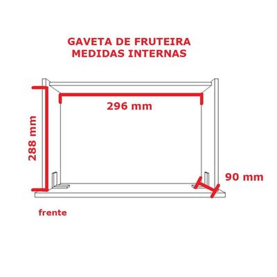 Balcão 1 Porta 1 Gaveta 1352 Ilan