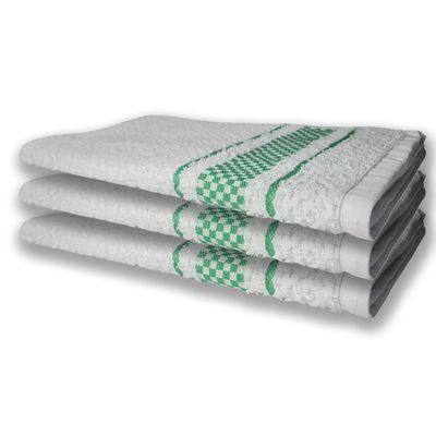 12 Panos De Prato Atoalhado Felpudo Premium Vd+az+rs+rx