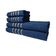 Kit 8 Toalhas Grandes Montreal 4 Banhos 4 Rostos Azul+rosa