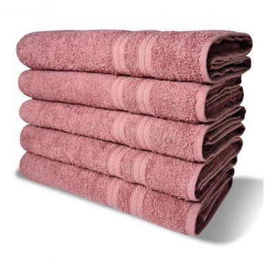 10 Toalhas Super Felpudas Grande E Grossa 5 Bege 5 Rosê