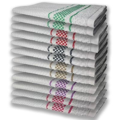 12 Panos De Prato Atoalhado Felpudo Premium Rs+rx+mr+pr+vm+vd