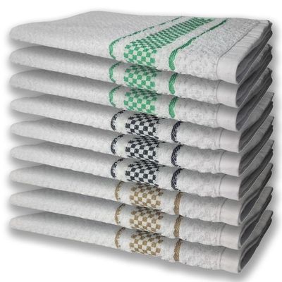 9 Panos De Prato Atoalhado Felpudo Premium Mr+pr+vd