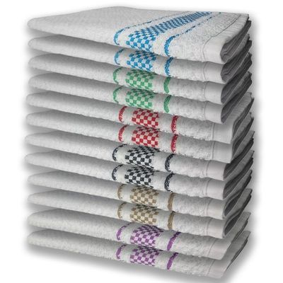 12 Panos De Prato Atoalhado Felpudo Premium Rx+mr+pr+vm+vd+az