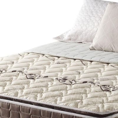 Colchão Viúva Orleans Espuma D70-d28 Dupla Face Pillow Top Marrom