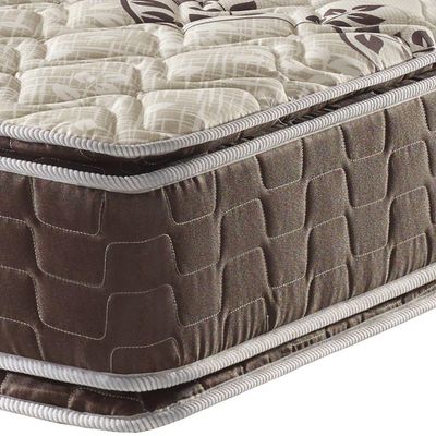 Colchão Viúva Orleans Espuma D70-d28 Dupla Face Pillow Top Marrom