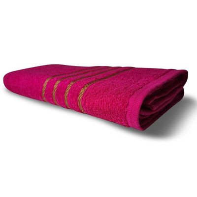 Jogo De Toalhas 2 Banho 2 Rosto 2 Piso - 6 Pçs Montreal 100% Algodão - Rosa