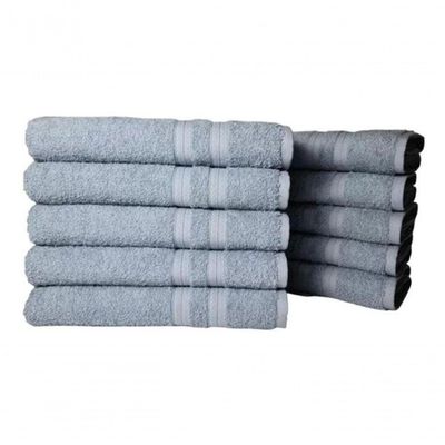 10 Toalhas Super Felpudas Grande E Grossa 80x150 Azul