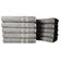 10 Toalhas Super Felpudas Grande E Grossa 80x150 Cinza