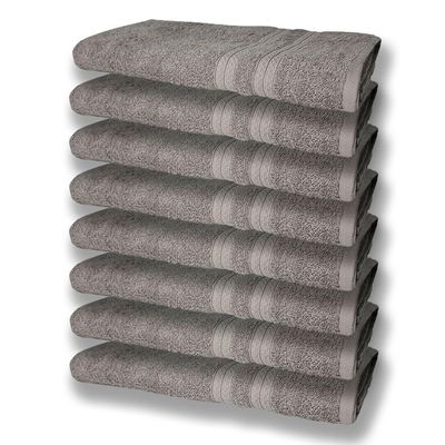 10 Toalhas Super Felpudas Grande E Grossa 80x150 Cinza
