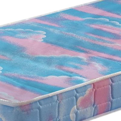Colchão Berço Baby New York Espuma D18 Liso 70x130x8cm Azul