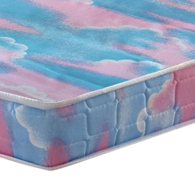 Colchão Berço Baby New York Espuma D18 Liso 70x130x8cm Azul