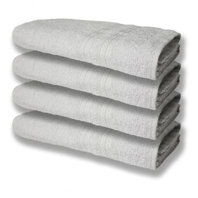8 Toalhas Grande Felpudas E Grossa 80x150 4 Branco 4 Bege