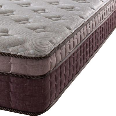 Colchão Solteiro Detroit Molas Ensacadas Visco Gel Pillow In Marrom