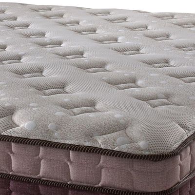 Colchão Solteiro Detroit Molas Ensacadas Visco Gel Pillow In Marrom