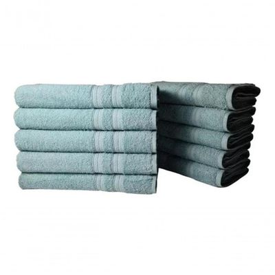 10 Toalhas Super Felpudas Grande E Grossa 80x150 Verde
