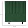 Cabeceira De Cama Solteiro Box 100 Cm Marina Suede verde