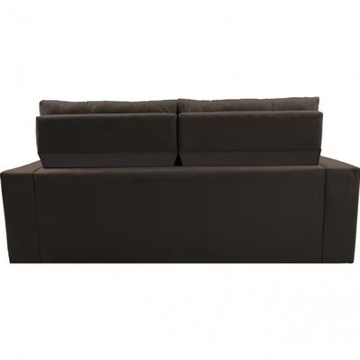 Sofá 3 lugares Cama Clean Retrátil e Reclinável Inbox Café