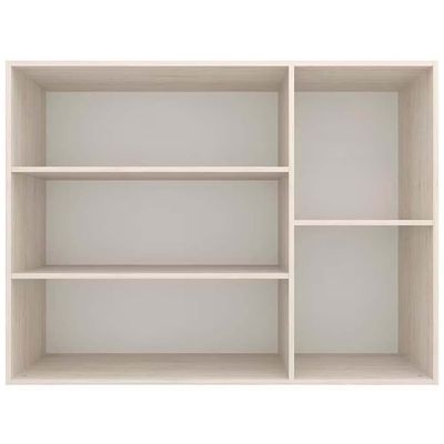 Armário Aéreo Bartira Cristal MDP 15mm com 3 Portas e 3 Prateleiras - 120cm de largura Freixo
