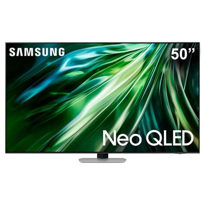 Smart TV 50 4K Samsung Gaming Neo QN50QN90D QLED AI Dolby Atmos Alexa built in Upscaling 4K Wi-Fi Bluetooth USB HDMI Chumbo