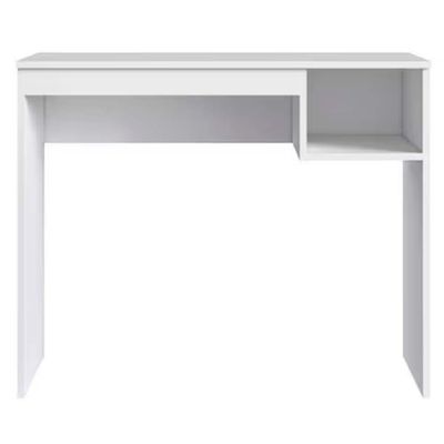 Escrivaninha Genialflex Noronha com Nicho 90,8 cm de Largura Branco