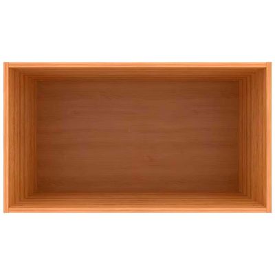 Armário de Geladeira Bartira Cristal MDP 15mm com 1 Porta - 80cm de largura Lâmina Mel