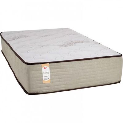 Colchão de Solteiro Castor Dome One com Molejo Tecnopedic e Revestimento em Malha 27x88x188cm Bege
