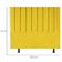 Cabeceira Estofada Cama Casal Queen Size 160 Cm Maisa Suede amarelo